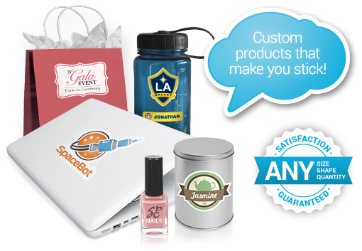 Custom products that make you stick!