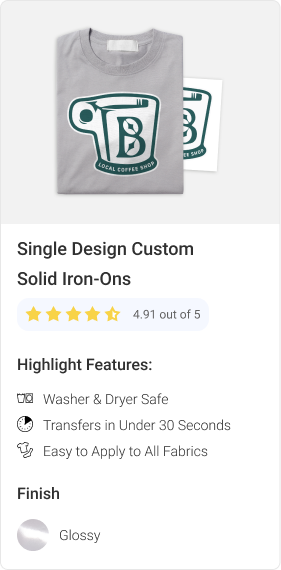 Iron-Ons Singles