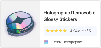 Permanent Holographic Permanent Glossy